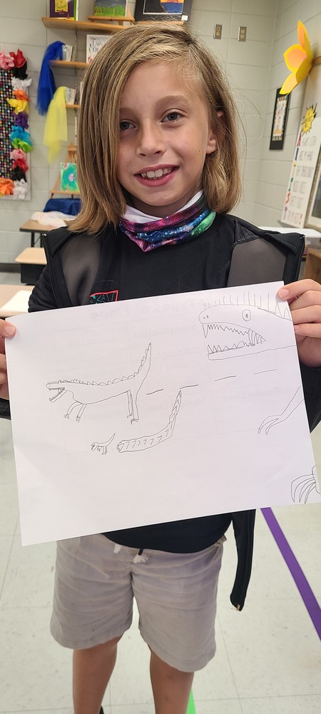 Art Drawing Shared by Student