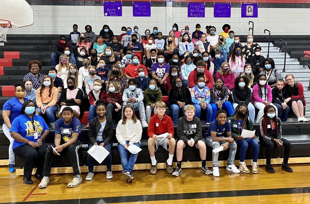 Center Fifth Graders Visit Waycross Middle School Center Elementary 