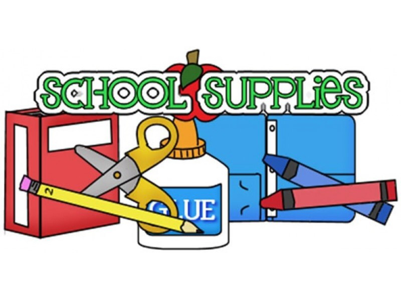 6th, 7th, and 8th grade supply list for the 2019-2020 school year