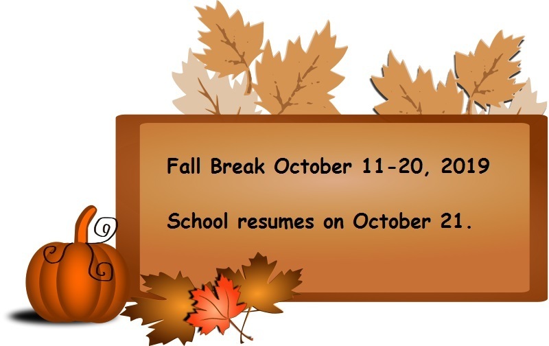 Fall Break 2019