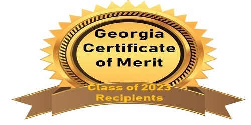 Congratulations To The Recipients Of The Georgia Certificate Of Merit 