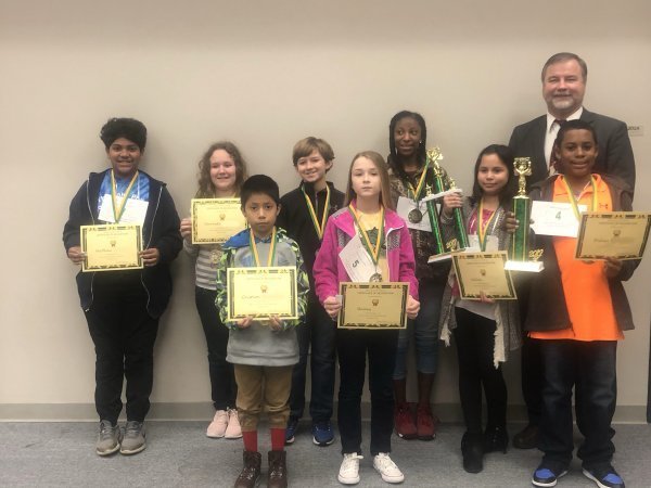 Ware County Schools Crowns District Spelling Bee Winner