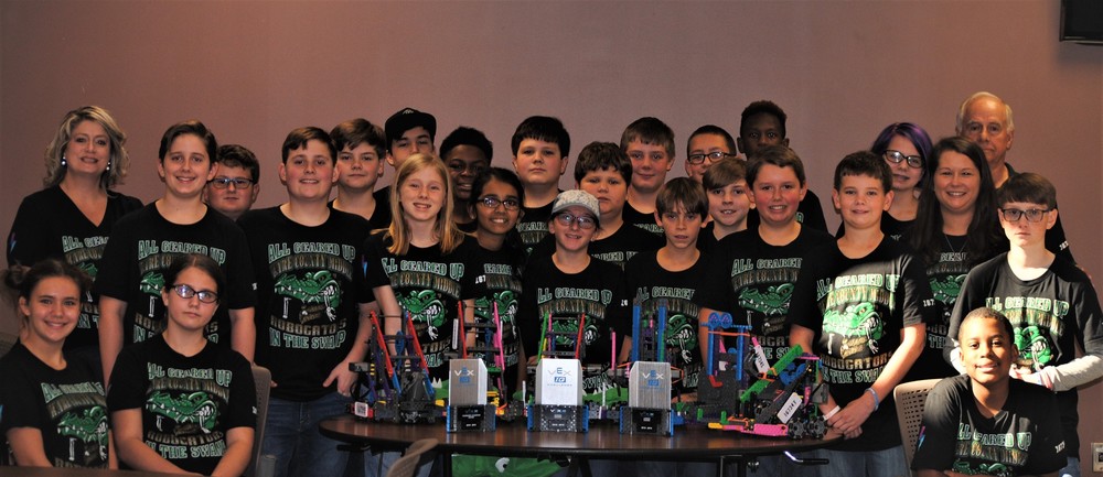WCMS ROBOGATORS Team Kicks Off Competition Season with a Winning Streaks