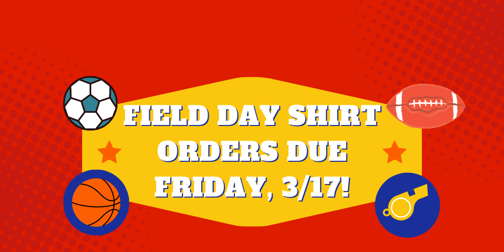 Field Day Shirt Order