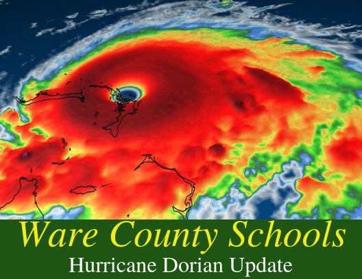 Ware County Schools will be Closed September 3rd and 4th