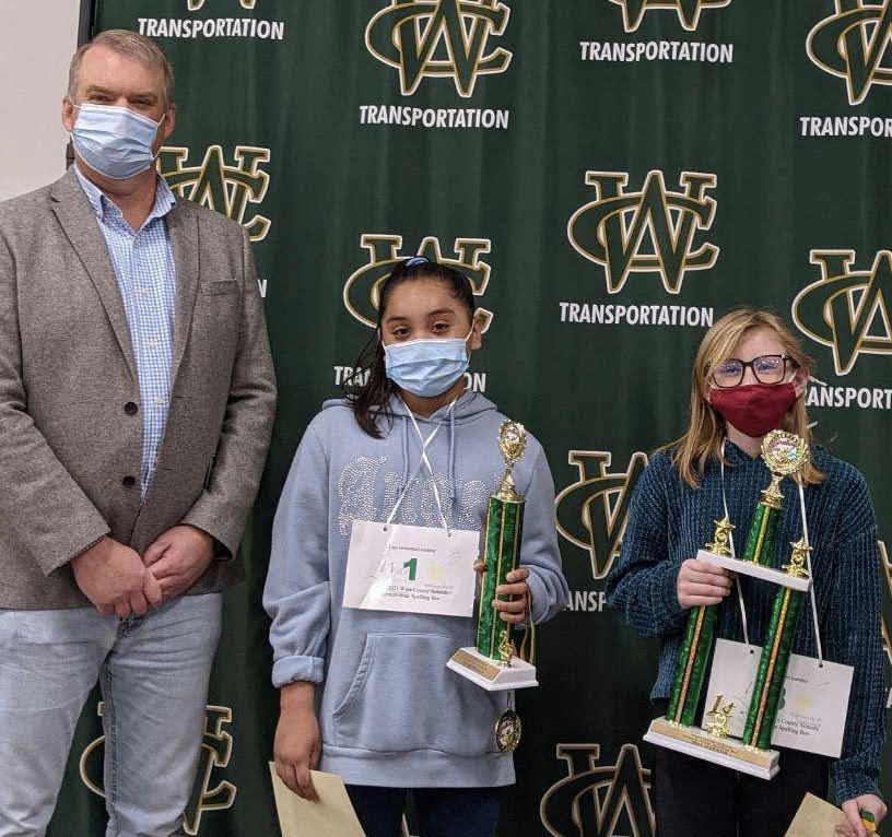 Abby T. is WCS District Spelling Bee Winner