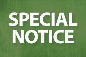 Special Notice