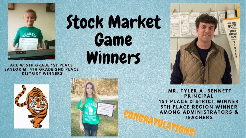 Center Elementary Stock Market Game Winners Announced Center