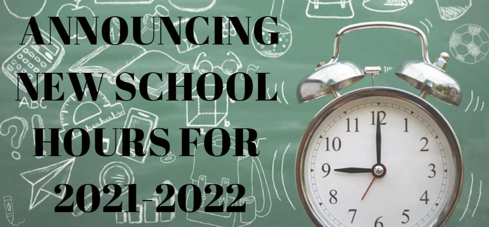 WCS Announces School Hours for 2021-2022
