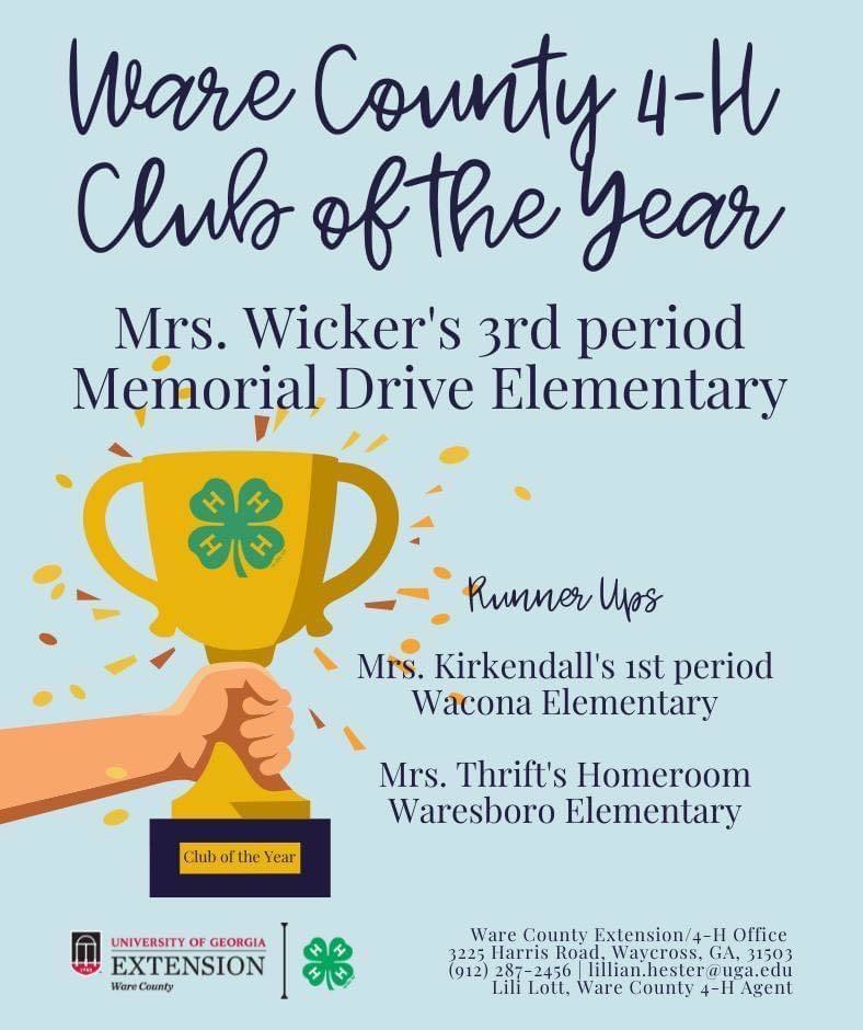 4H Club of the Year