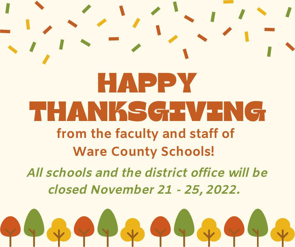 Happy Thanksgiving! | Memorial Drive Elementary