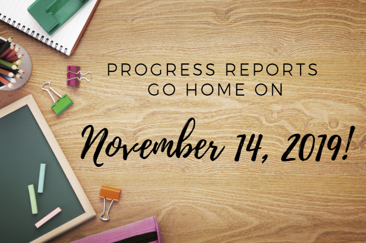 Progress Report Announcement