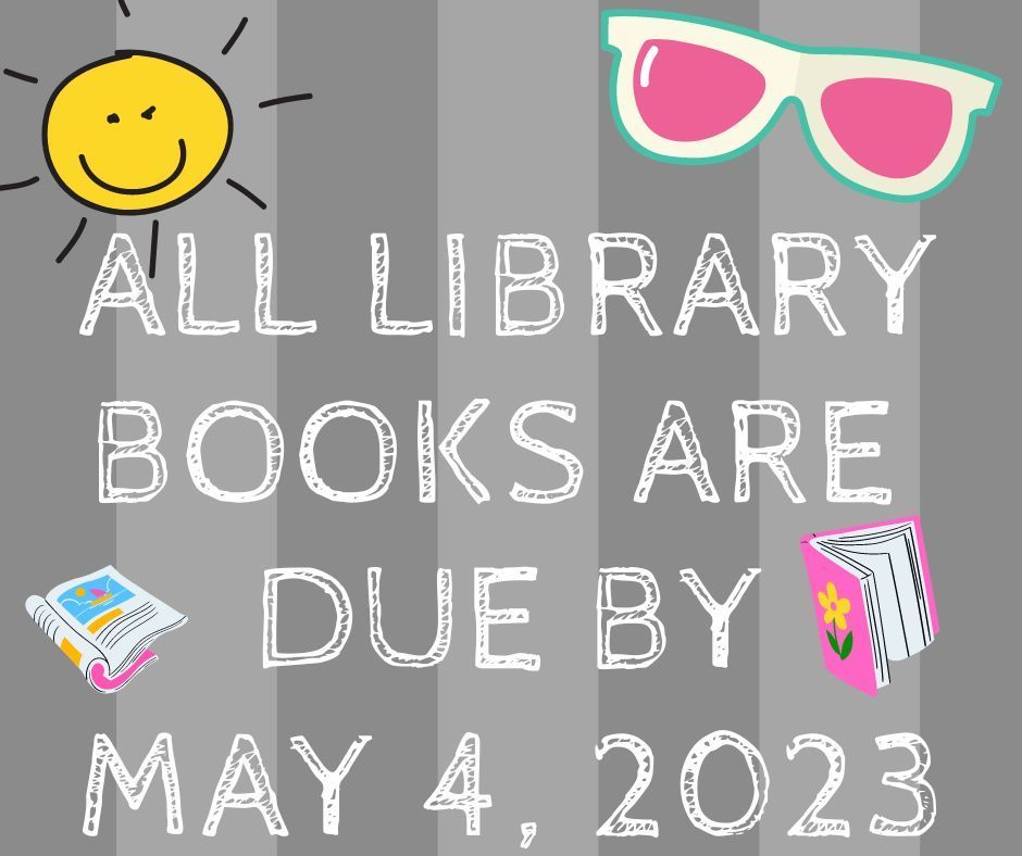 Books Due May 4th
