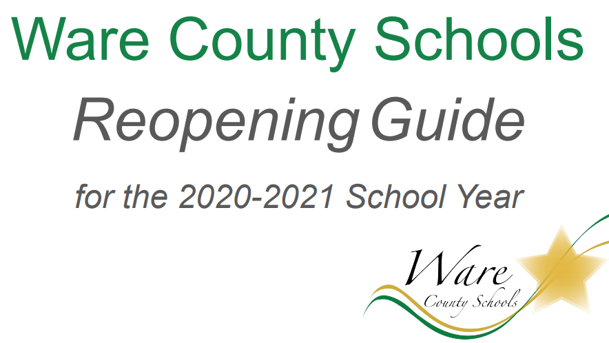 WCS Announces 2020 2021 Reopening Plans Ware County Schools