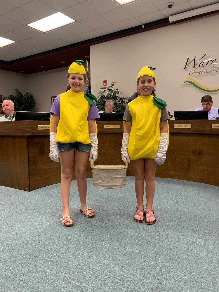 WHES Students Run Successful Lemonade Stand Project