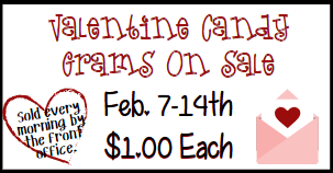 Valentine Candy Grams On Sale