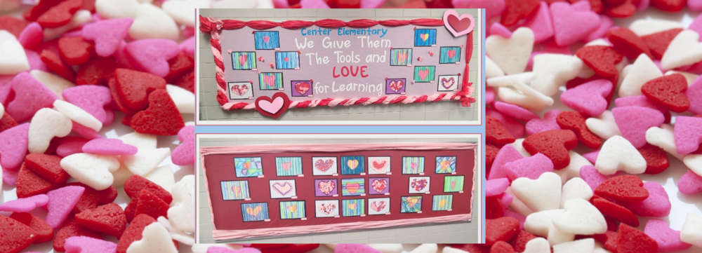 image of hearts and bulletin board image 