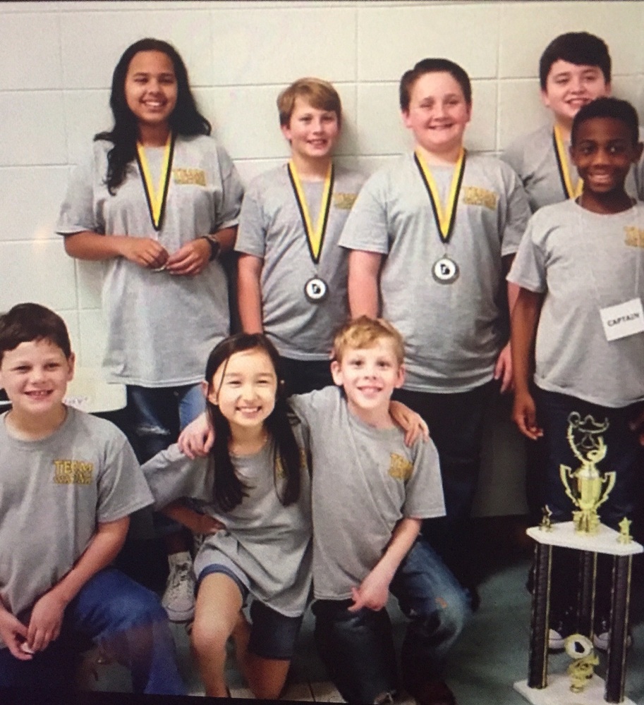 WACONA ELEMENTARY WINS FIRST PLACE IN GEORGIA QUIZ BOWL COMPETITION 