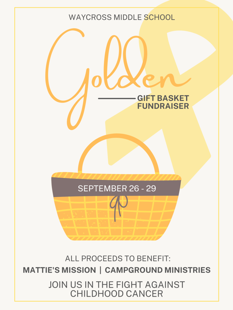 Golden Gift Basket Fundraiser