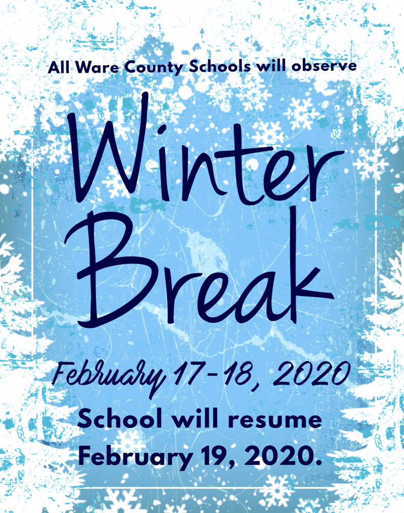 Winter Break is February 1718, 2020 Ruskin Elementary School