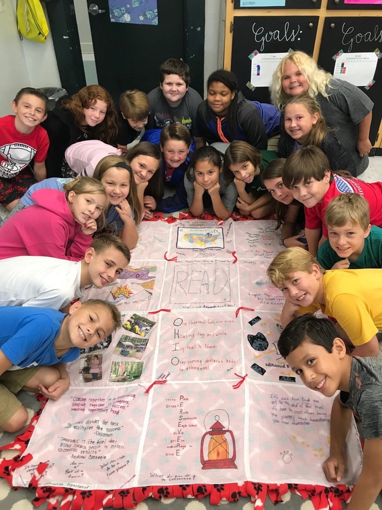 Wacona Elementary WINGS Students Participate in Iditarod Quilt Project