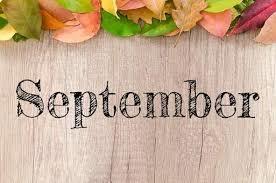 September 2019 Parent Calendar