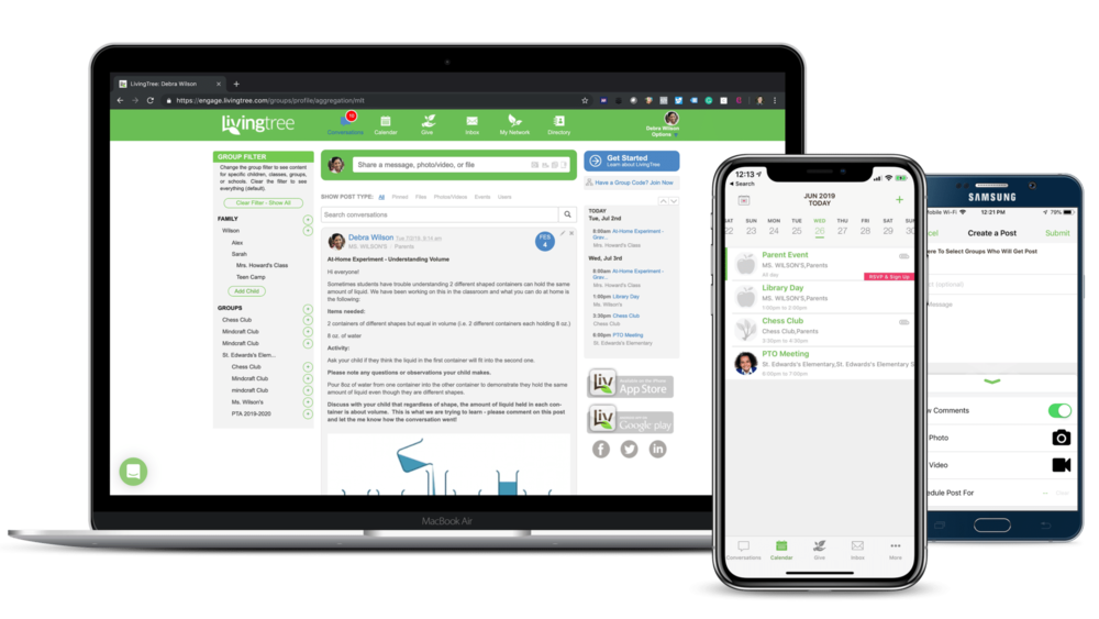 WCS to Use Livingtree Engage Beginning Late August Waycross Middle School