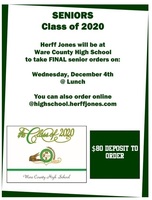 Attention Seniors: Last Day for Senior Orders