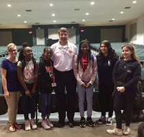 Dee Meadows speaks to WXMS Students