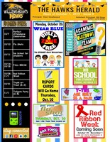 Weekly Newsletter for October 7-10!
