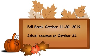 Fall Break 2019