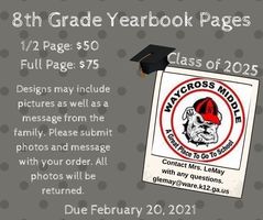Attention 8th Grade Parents/Guardians