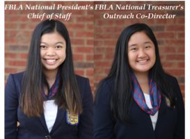 WCHS Students on FBLA National Executive Council