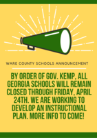 Georgia Schools Closed through April 24th