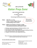 Rising Freshmen Invited to Gator Prep Zone