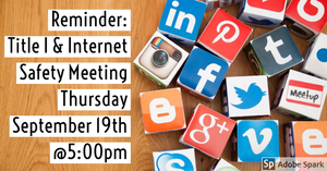 Title I & Internet Safety Meeting