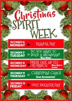 Christmas Spirit Week!