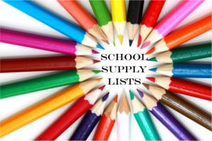 2020-2021 School Supply Lists