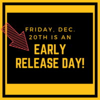 Friday, Dec. 20th is an Early Release Day!