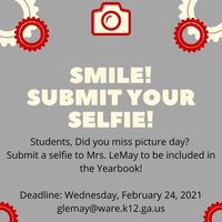 Smile! Submit Your Selfie!