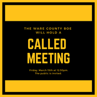 Called Meeting March 15th