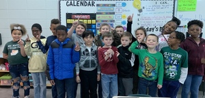 Mrs. Thomas' Class Meets Their AR Goals!