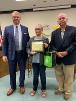 Ms/ Alicia Thornton is the December Classified Golden Achievement Award Winner