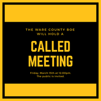 Called Meeting March 15th