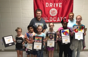 Memorial Drive Elementary Introduces Artists of the Month Club
