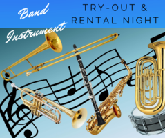 Waycross Middle Band Announces Sign-Up for Instrument Try-Out and Rental Nights