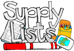 2021-2022 School Supply Lists