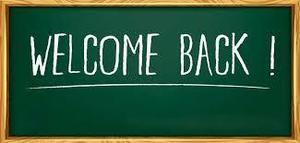 Welcome Back!