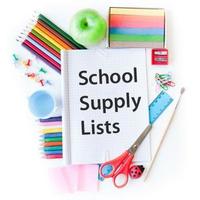 2019 - 2020 School Supply Lists