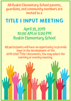Title I Input Meeting